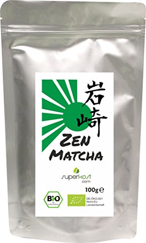 100g BIO Matcha Tee aus Japan zum kochen und backen traditionell asiatischer Grüner Tee