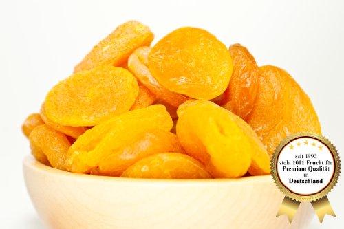 Aprikosen - apricot - abricot - albaricoque - albicocca - ungezuckert - eine wahre Vitamin Bombe - "Premium Qualität" - 1001 Frucht - EXCLUSIVE - Nüsse - Trockenfrüchte - Gewürze - 500 GR