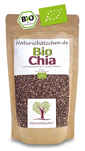 Bio Chia Samen in geprüfter Bio-Qualität (DE-ÖKO-22) (500g)