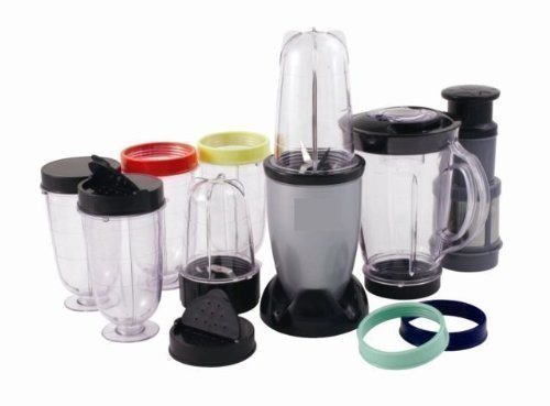 17PC ALL IN ONE MULTI FOOD~SMOOTHIE BLENDER BULLET MIXER,JUICER,WHIPS,GRIND by Unknown