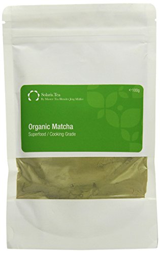 Solaris Tea Bio Matcha zum Kochen, Backen und für Smoothies, 1er Pack (1 x 100 g)