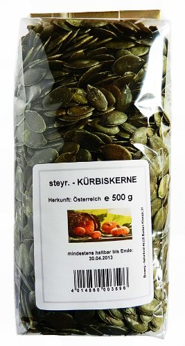 Steirische Kürbiskerne - Steiermark - Schalenlos - 1 kg